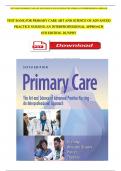 TEST BANK For Primary Care: The Art and Science of Advanced Practice Nursing and Interprofessional Approach 6th Edition by Lynne M Dunphy | Complete Chapter's 1 - 88 | 100 % Verified