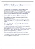 NASM - BCS Chapter 2 Quiz