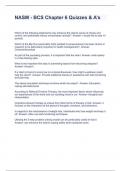 NASM - BCS Chapter 6 Quizzes & A&rsquo;s