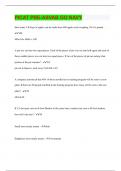 PICAT PRE-ASVAB GO NAVY &vert; Questions with 100&percnt; Correct Answers &vert; Latest Update 2024 &vert; Verified