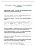 Technology in Action Chapter 12 Exam Studyguide Latest Update