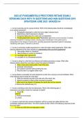 2023 ATI FUNDAMENTALS PROCTORED RETAKE EXAM 2 VERSIONS EACH WITH 70 QUESTIONS AND NGN QUESTIONS 2019 UPDATED0N JUNE 2023 GRADED A&plus;