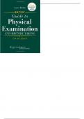 Bates' Guide To Physical Examination And History Taking&comma;10th Edition by Lynn S&period; Bickley - Test Bank