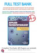Applied Pathophysiology for the Advanced Practice Nurse 1st, 2nd Edition Test Bank