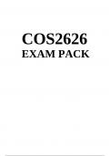 COS2626 Exam Pack 2023 Latest exam pack questions and answers and summarized notes for exam preparation.