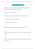 HOM 5307 Exam 2 &vert; Questions with 100&percnt; Correct Answers &vert; Latest Update 2024 &vert; Verified