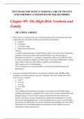 Chapter 09: The High-Risk Newborn and Family   Test Bank for Wong's Nursing Care of Infants And Children 11th Edition by Hockenberry