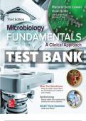 Test Banks Package deal for Microbiology, 100% rated and A  graded...the real deal!!!