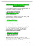 NR 305 HESI Review Questions and Answers (Verified & Graded A).