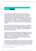 AHIP Module 5 Questions And Answers 2023&sol;24LATEST