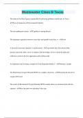 Wastewater Class B Texas &vert; Questions with 100&percnt; Correct Answers &vert; Latest Update 2024 &vert; Verified
