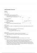Global sustainability; Lecture notes