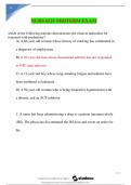 NURS 6521 MIDTERM EXAM  QUESTIONS AND ANSWERS 2023/2024
