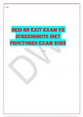 HESI RN EXIT EXAM V2 SCREENSHOTS INET PROCTORED EXAM 2022.
