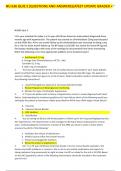 NU 636 QUIZ 2 &lpar;QUESTIONS AND ANSWERS&rpar;LATEST UPDATE GRADED &plus;