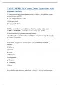 TAMU NUTR 202 Creasy Exam 2 questions with correct answers