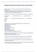 Module 5 &lpar;biod 121&rpar; questions and answers 2023&period;