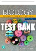 Test Bank For Biology&colon; Science for Life with Physiology 6th Edition All Chapters - 9780134555430