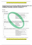 ATI Med-Surg Proctored Exam 2026&sol;2027&colon; Ultimate Level 3 Prep &mdash; 300&plus; Verified Q&A&comma; Rationales & Priority Cheat Sheets BUNDLE