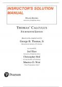 Complete Solution Manual for THOMAS’ CALCULUS 14th  Edition by George B. Thomas, Jr