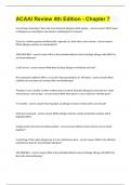 ACAAI Review 4th Edition - Chapter 7