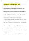 ALABAMA INSURANCE TEST