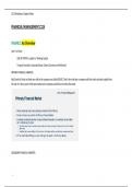 C214 FINANCIAL MANAGEMENT  STUDY REVISION POINT