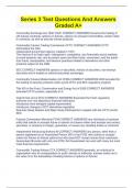 Series 3 Test Questions And Answers Graded A&plus;