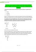 WGU Bio chem Module 2 EXAM QUESTIONS AND ANSWERS LATEST UPDATE 2023.GUARANTEED SUCCESS. DOWNLOAD TO SCORE A+.docx