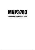 MNP3703 Assignment 5 Semester 2 2023
