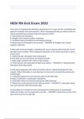 2023/2024 RN HESI EXIT EXAM - Version 1 (V1) All 160 Qs &As Included - Guaranteed Pass A+GRADED!!! (All Brand New Q & A Pics Included).