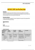 NUR 353C COPD Care Plan Study Guide.