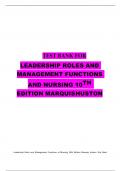 test-bank-for-leadership-roles-and-management-function-in-nursing-10th-edition-by-marquis-huston.  LATEST UPDATE 2023/2024