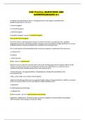 CHC Practice &vert;QUESTIONS AND  ANSWERS&vert;GRADED A&plus;&vert;