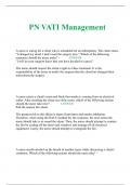 Exam (elaborations) PN VATI Management 