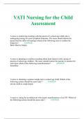 VATI Nursing for the Child Assessment