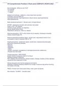ATI Comprehensive Predictor 2 flash cards COMPLETE UPDATE 2023&period;
