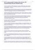 ATI Fundamentals Practice A&comma; B&comma; & Final&comma; ATI Fundamentals Review UPDATE 2023&period;