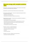 Biomass energy with complete solutions 100&percnt;