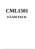 CML1501 EXAM PACK 2024