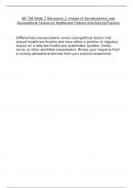 NR 708 WEEK  2 DISCUSSION 2 CORRECTLY ANSWERED &sol;LATEST UPDATE VERSION&sol; GRADED A&plus;