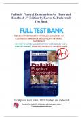 Pediatric Physical Examination An  Illustrated Handbook 3rd Edition by Karen G. Duderstadt Test Bank | Q&A  EXPLAINED (GRADED A+) | BEST 2023 VERSION