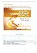 Test Bank For Digital Radiography and PACS, 4th edition by  Christi Carter MSRS RT(R) complete guide