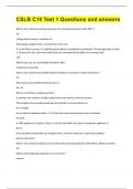 CSLB C10 Test 1 Questions and answers 