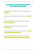 DCF Child Abuse and Neglect &lpar;CAAN&rpar; EXAM &vert;QUESTIONS ANDANSWERS &vert; ALREADY PASSED &vert;VERIFIED & UPDATED &vert; 2024