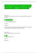 NCLEX PN NGN ACTUAL EXAM REAL ACTUAL TEST  WITH 200&plus; CORRECT QUESTIONS AND VERIFIED  ANSWERS GRADED A&plus;&plus;&plus; GUARANTEED PASS&excl;