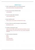 NUR 2474 / NUR2474 Exam 1: Pharmacology for Professional Nursing Exam 1 BUNDLE (Rasmussen)