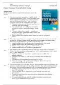 Test Bank For Davis Advantage for Pediatric Nursing Critical Components of Nursing Care 3rd Edition Kathryn Rudd, Diane Kocisko Chapter 1-22 | Complete Guide Newest Version 2023