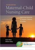 Test Bank For Maternal-Child Nursing Care With The Women’s Health Companion Optimizing Outcomes For Mothers, Children, And Families, 2nd Edition, Susan L. Ward, Shelton M. Hisley||ISBN NO:10,9780803636651||ISBN NO:13,978-0803636651||Complete Guide A+