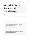 Introduction to Relational Databases Challenge 2.4 (WGU)